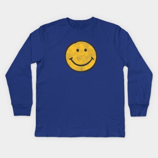 Friendly Smiley Kids Long Sleeve T-Shirt